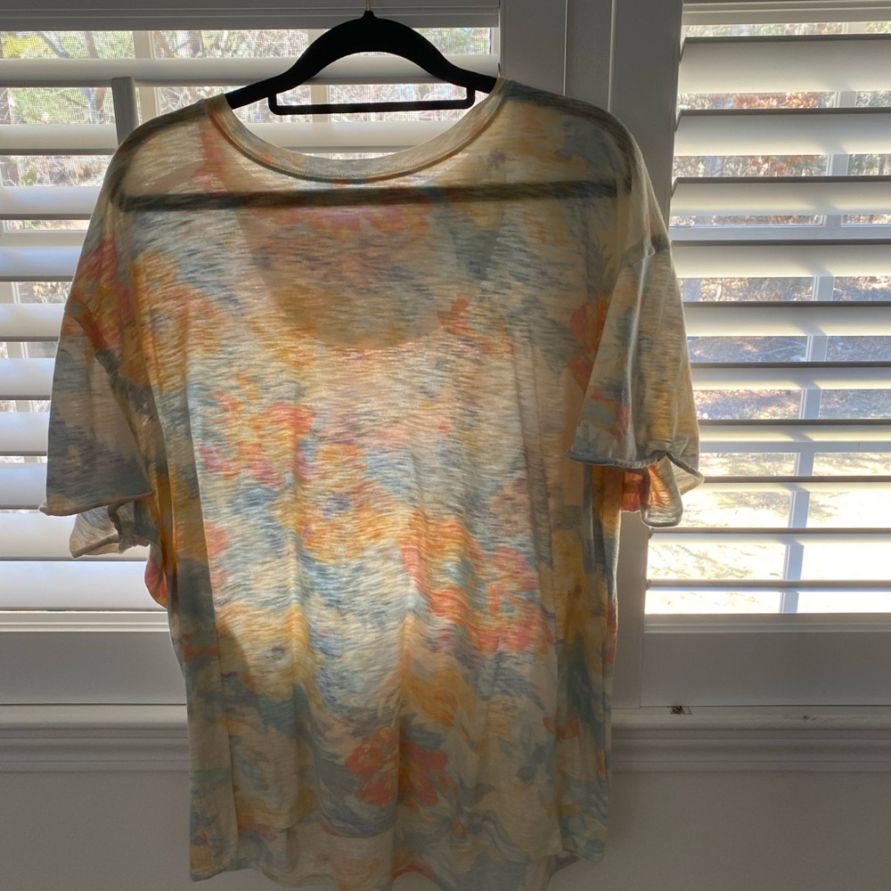Free people light summer tee